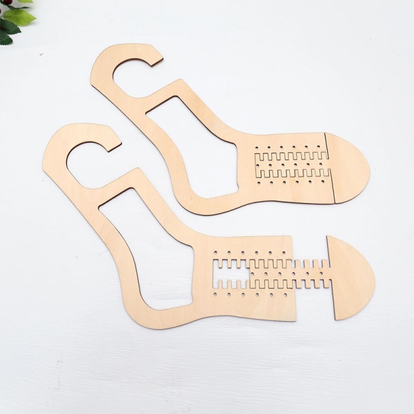 st/ set trästrumpa Blocker Bårar Sock Display Hand K A