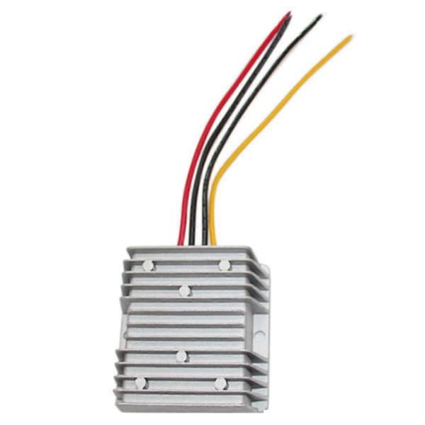 2X DC 12 / 24V til DC 48V 5A 240W Spenningsomformer Regulator DC/DC Boost Transformator Vanntett