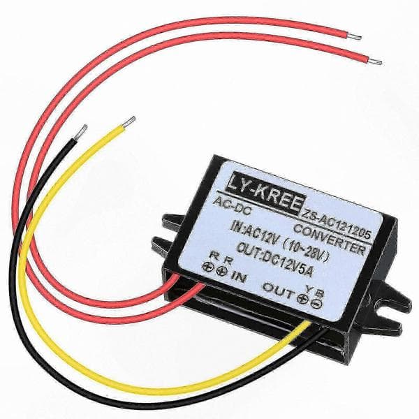 DC 12V jännitesäädinmoduuli, alennusmuunnin AC-DC 12V (10-28V) virtalähde