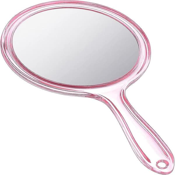 Hand Mirror Double Sided Handheld Mirror 1X/2X Magnification