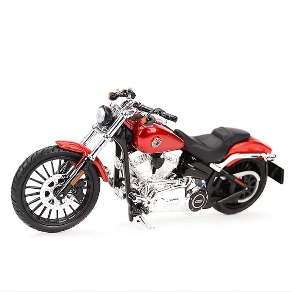 Maisto 1:18 Harley-davidson 2016 Breakout Die Cast-kjøretøyer Samlerobjekt Hobbyer Motorsykkelmodellleker Black