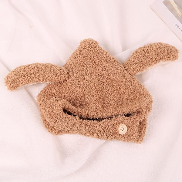 Pikkulapset Poika Tyttö Talvi-Hatut - Lämmin Vauva Lapset Plussi Hattu Korvanläpät Huppu Pipo Kallo Hattu Eläin Hiihto Hattu Camel One Size