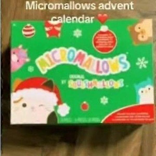 Julekalender 2025 med MicroMallow Nedtælling Grøn