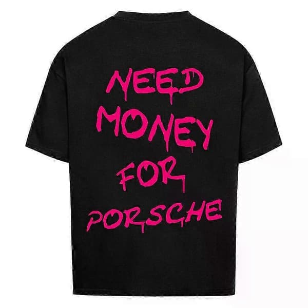 Nmf Porsche Rosa T-skjorte Rockinstone L