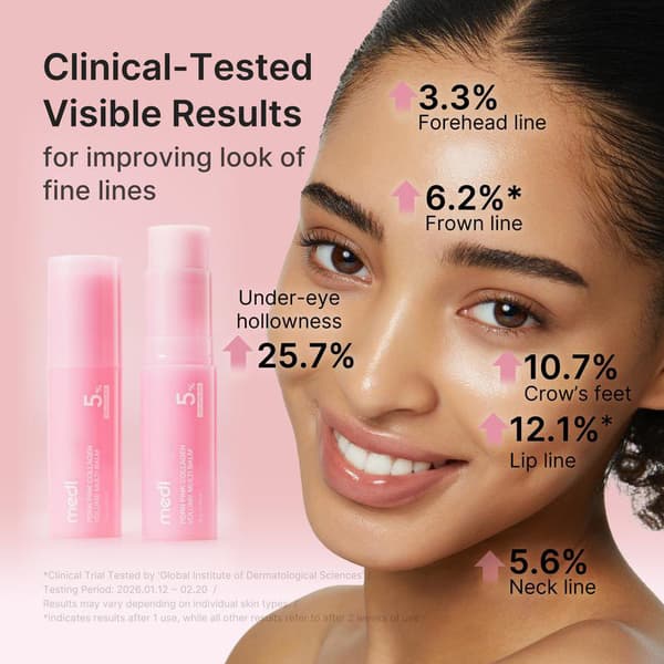 Den bedst sælgende TK Pink Collagen Multi-Effect Plumping Balm Essence Stick afslører ungdommelig glød til huden.