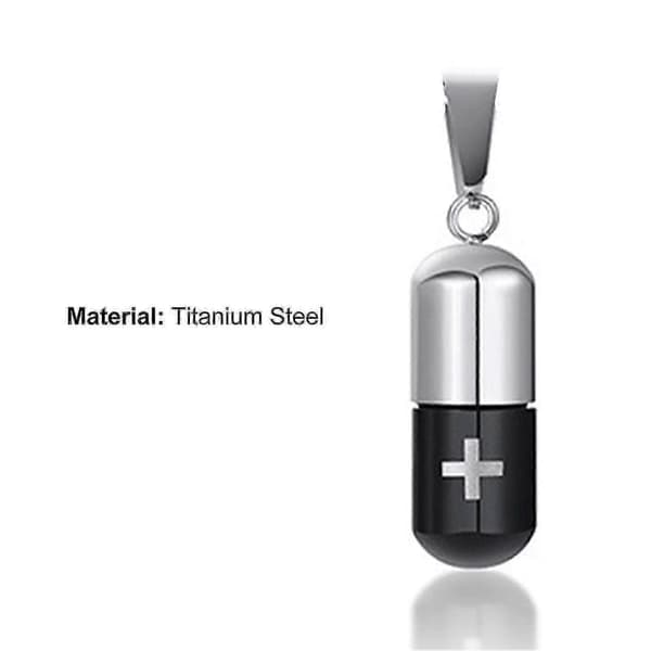 Titanium Stål Kærlighedspille Vedhæng