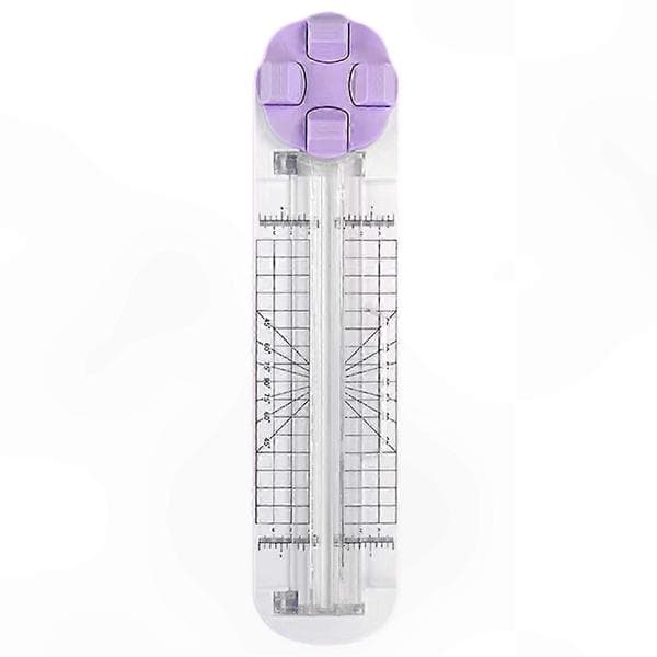 4-i-1 papirkutter for scrapbooking og gratulasjonskort Purple