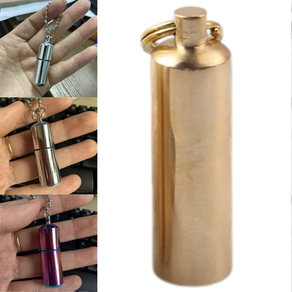 Metal Mini Petroleumslighter Bærbar Vindtæt Cigaretlighter til Lighterelsker D