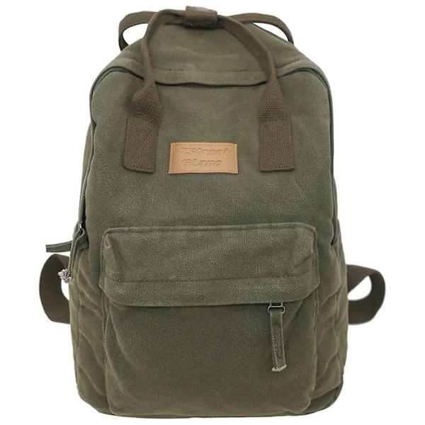 Laptop Ryggsäck Handbagage Ryggsäck För Kvinnor Män Dator Arbets Ryggsäck, College Dagryggsäckar Reseryggsäck Green