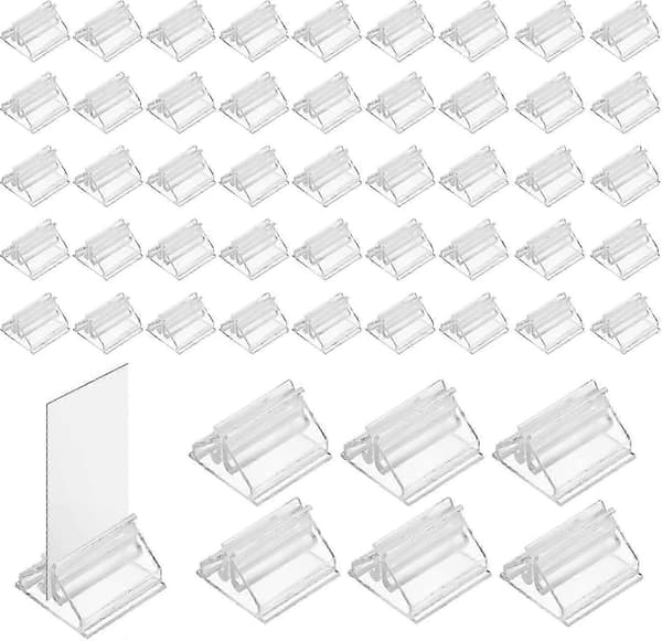 48 STK Plastikkortstativer Klare Spilkortstativer Display, Spillebrikkeholdere