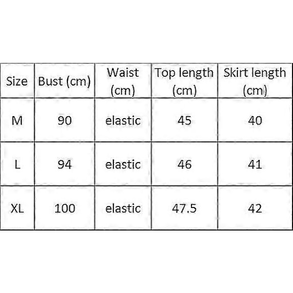 Sexet kvinde hjerteanfald mørk sygeplejerske kostume cosplay uniform sort rød top nederdel sæt Halloween rollespil fancy kjole XL