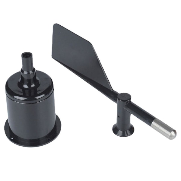 Vindanemometer Shell Vindindikatorer Shell Vindretningsindikator Shell Wind Indicator Supply Black 20X15cm
