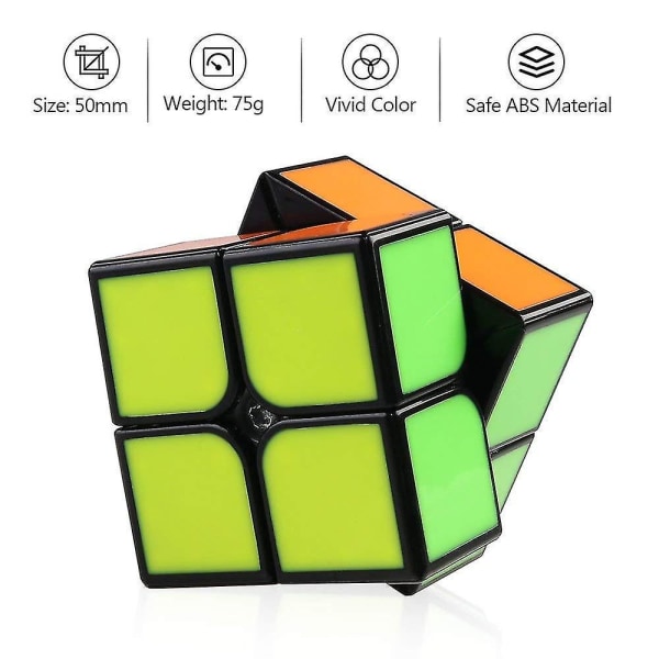 Speed ​​Cube Set, Magic Cube Set of Cube Puzzle Cube, Puzzle Lelu