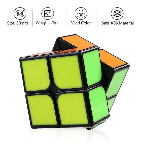 Speed ​​Cube Sett, Magic Cube Sett av Cube Puzzle Cube, Puzzle Toy