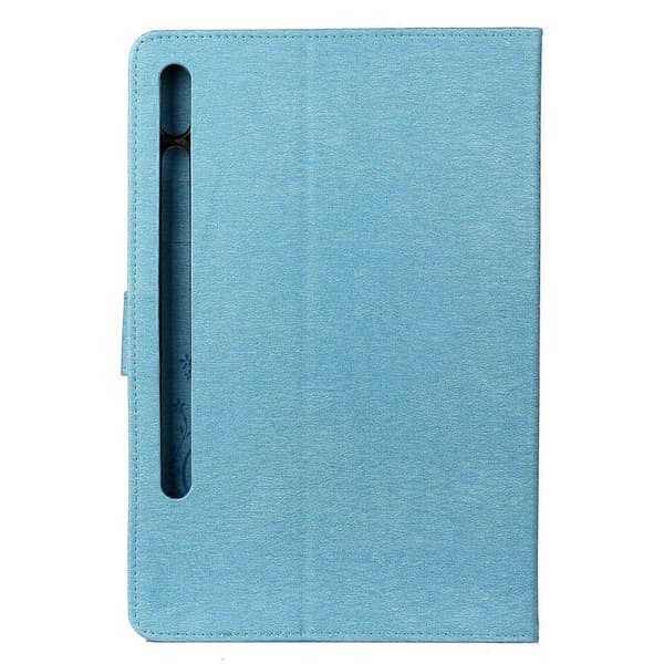Läderfodral för Galaxy Tab S8/ Tab S7 T870/ T875 Blue