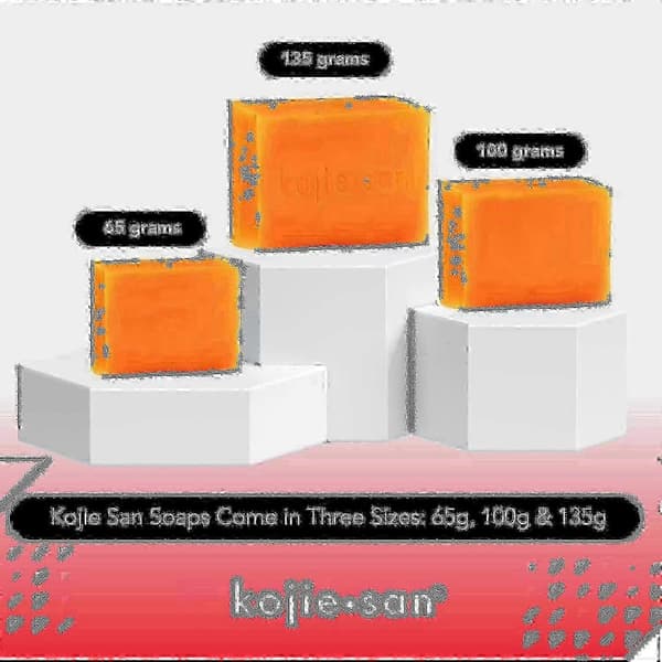Kojie San Hudblekande Tvål - Klassisk 100g X 3, Trippelpack Jp_cdb1