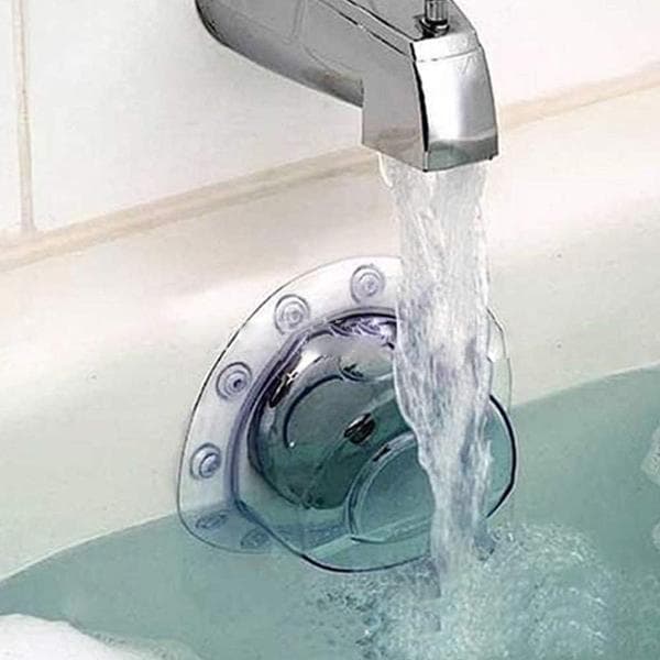 1 stk. (transparent) badekar overløbsafløbsdæksel, badekar overløb