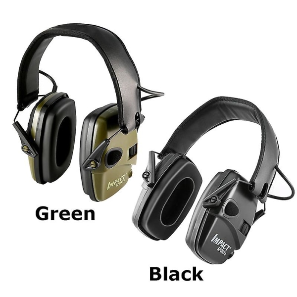Anti-brus hörlurar hörlurar för taktiskt skytte Green d324 | Green | Fyndiq