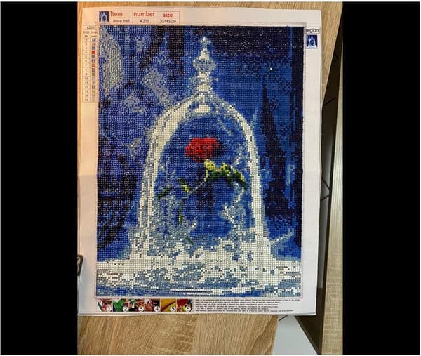 5D Diamantmaleri Komplet Sæt, Diamantbroderi Komplet Sæt
