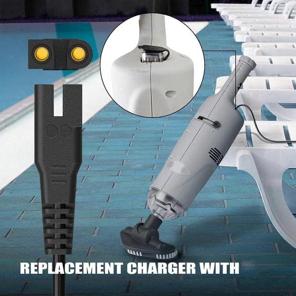 Håndholdt poolstøvsuger opladerkabel 80CM 5V 2A USB erstatningsstrømkabel til 28620E 28620EP Multicolor