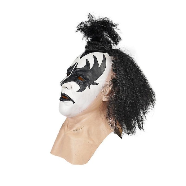 Electro Festival Mask Hullu Halloween Bat Party Mask Kiss Gene Simmons Mask