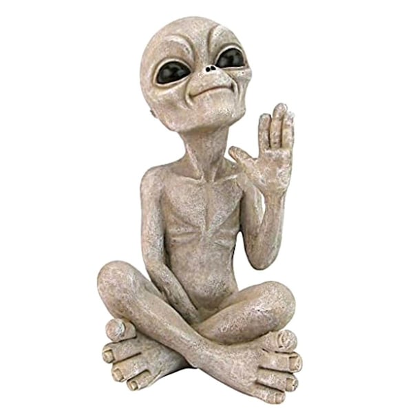 Statue Martians Have Figurine Sæt Til Hjem Indendørs Udendørs Figurer Have Ornamenter Miniaturer A