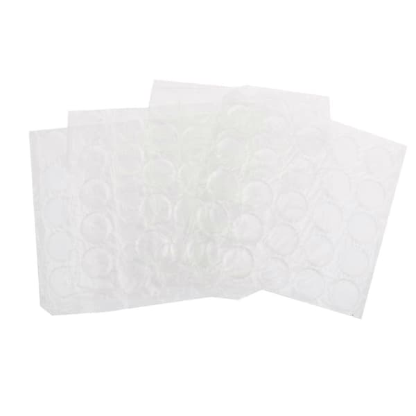 100x kristallinkirkas epoksiliima pyöreä pullotarra DIY riipuskuputarra