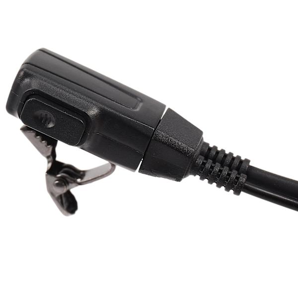 Air Acoustic Tube Ørestykke Mic Headset Ptt For Motorola Gp380 Bærbar Radio Walkie Talkie Gp 340 G black