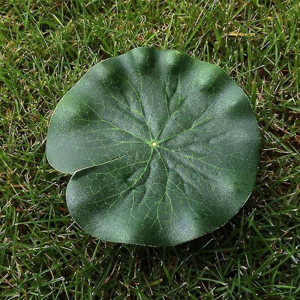 5 st konstgjorda flytande näckrosor Eva Lotusblomma Dammdekoration 10cm Konstgjord Lotus Damm Tank Växt Ornament Hemträdgård