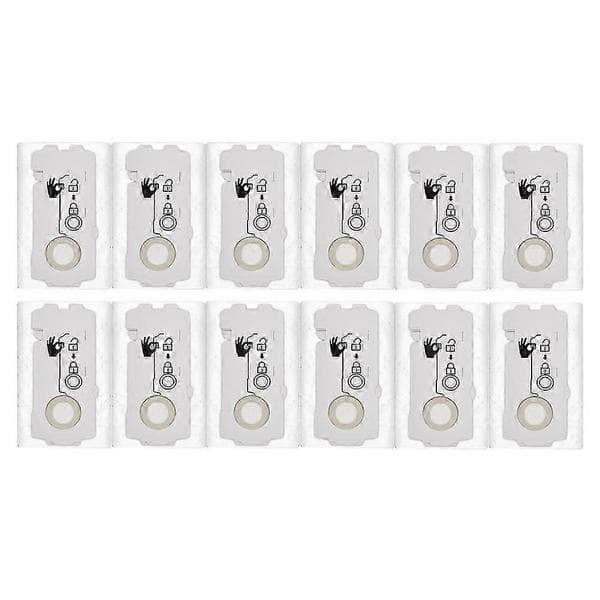 12-pack 204308 dammsugarpåsar för Festool CT Mini CT MIDI Yom 2019 och framåt, dammsamlare dammsugarutrustning hög kvalitet