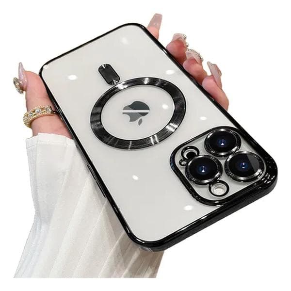Läpinäkyvä TPU-kotelo MagSafella iPhone 13:lle