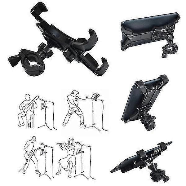 Justerbar cykelstyrholder universal beslagklemme til tablet iPad