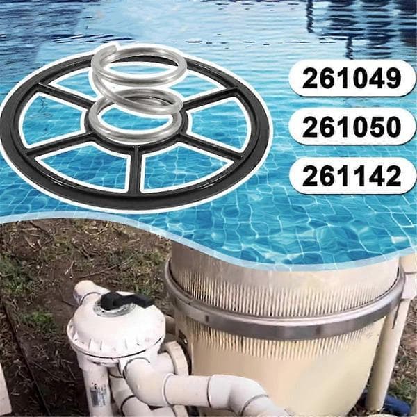 Til Pentair 2 tommer HiFlow Poolfilterpakning og fjederkit 272409 1 Kit