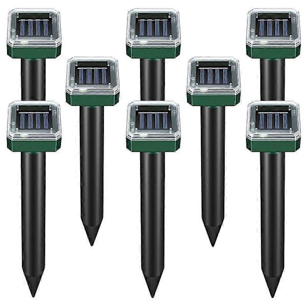 8-pack Solar Powered Snake Repellents for Outdoor Use