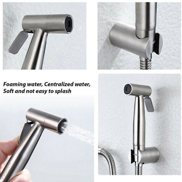 Toalettbide-set Handhållet Bidespray Shattaf Dusch