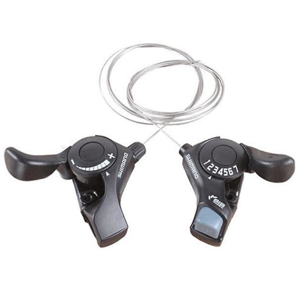 Cykelskifter 3x7 Speed ​​Trigger Shifters Mtb cykel gear gearskiftegreb Left and Right 1 Pair