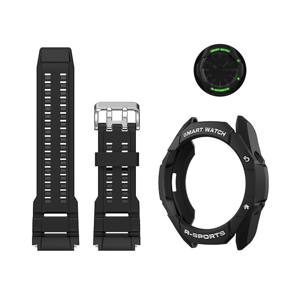 Til S Amsung-galaxy Watch3 Strap Band Silikone beskyttelsescover Classic