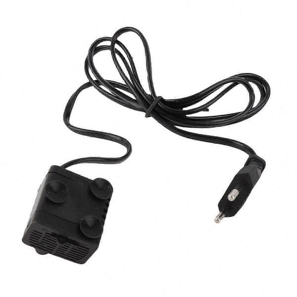 Akvarium Fontänpump Mini Dränkbar Vattenpump med Justerbart Flöde Tyst IPX8 Sugkopp