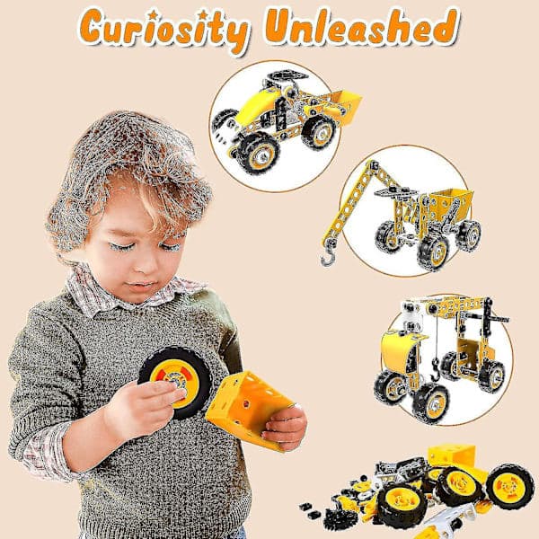2025 STEM Educational Building Toys Building Blocks Kit Creative Engineering Set for Kids 5-10