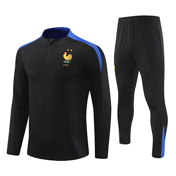 2425 Paris Real Madrid Arsenal NM United Ajax Frankrig England Brasilien Spanien halv-pull fodbolduniform 19 S