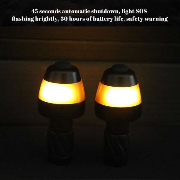Cykelindikatorlampa Styrelampa Blinkers Riktningsvisare Wing Light