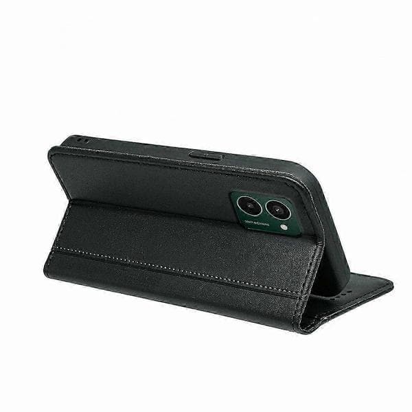 HX01 HMD Pulse Pro Plånboksfodral med Magnetlås Grön PU-läder Mobilskal Multicolor Black