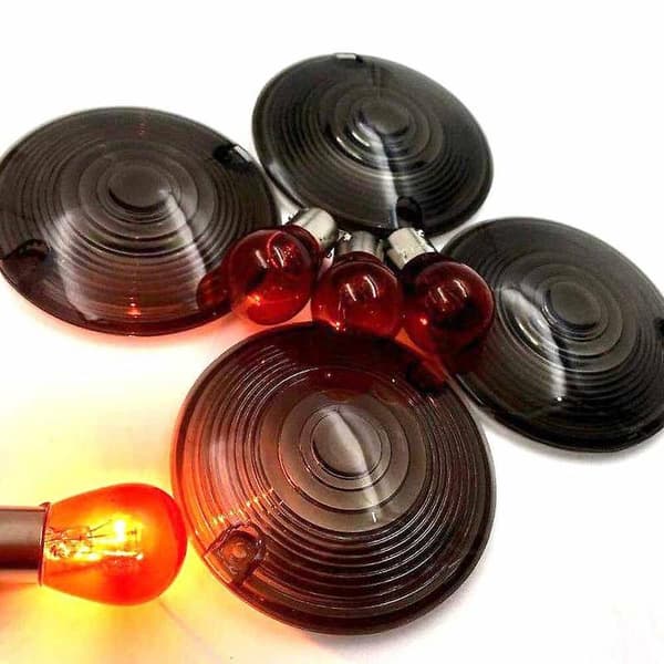 Blinkersglas för Harley Davidson Electra Glides Road King Rök