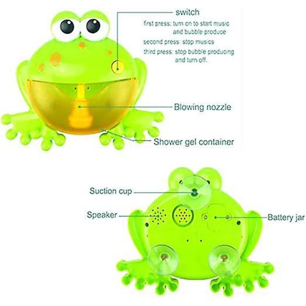 Bubble Bath Frog Foaming Machine