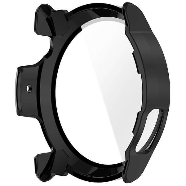 Kompatibel med Coros Pace 4 hårt PC-klockfodral med skärmskydd i härdat glas