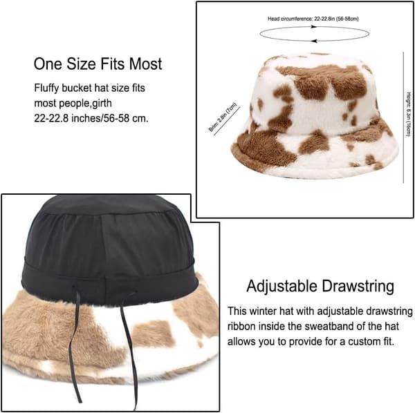 Leopardmönstrad hinkhatt bowlerhatt modehatt hinkhatt vinter varm hinkhatt vinterhatt Brown Medium