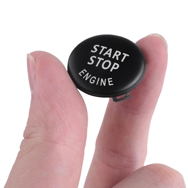 Start Stop Motor Startknap Trykknap Tændingsafbryder Dæksel Udskiftning til X1 X3 X5 X6 Z4 (E84, E83, E70, E71, E89) 1 3 5 Serie (E87,E90/E91/E92/E93 black