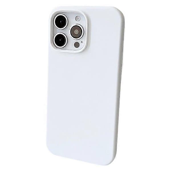 Silikondeksel til iPhone 16 Pro Max, støtsikkert beskyttelsesdeksel White