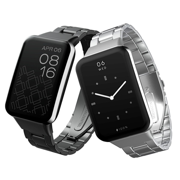Metalurrem til Xiaomi Smart Band 7 Pro Armbånd i rustfrit stål til Mi Band