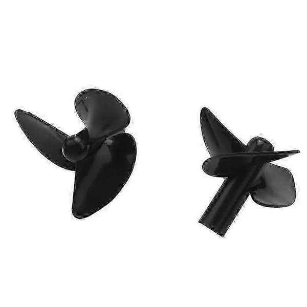 RC Båt Propeller Set för Flytec 2011-5 Betesbåt Ekolod Reservdelar black